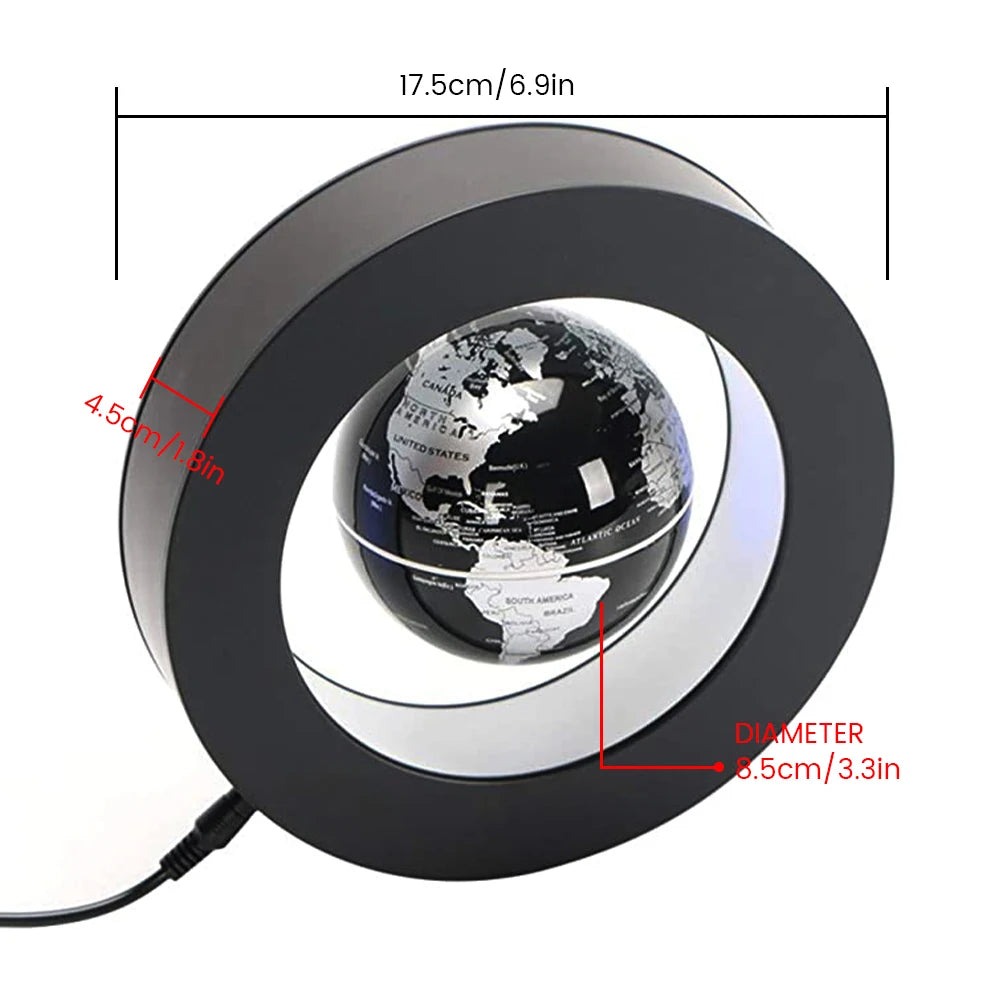 Globe Terrestre en Lévitation Magnétique